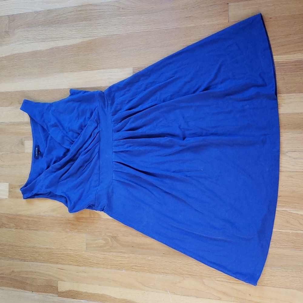 Comfortable blue dress